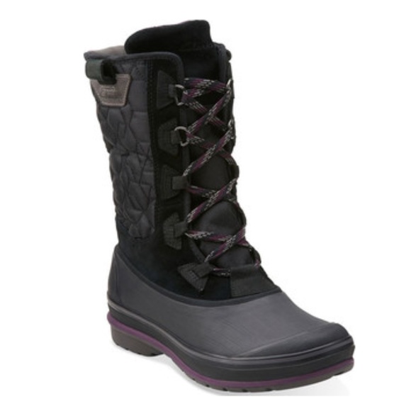 🆕 Clarks Tall Mucker Boots - Picture 1 of 16